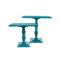 Suporte Laca Turquesa Retangular M Suporte Laca Turquesa Retangular M